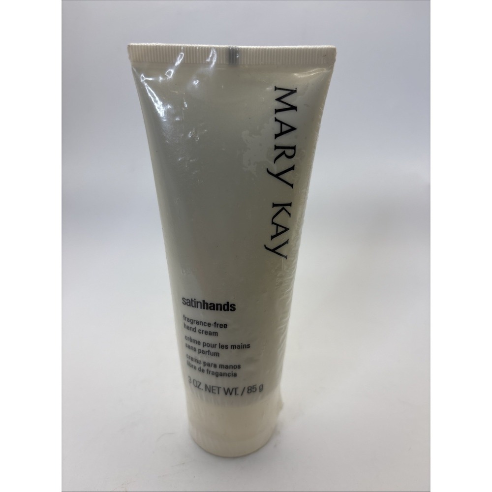 Mary Kay Satin Hands Cream Fragrance Free 3oz New Sealed